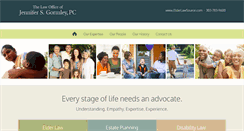 Desktop Screenshot of elderlawsource.com