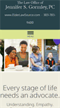 Mobile Screenshot of elderlawsource.com